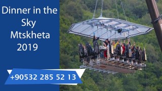 Dinner in the Sky Mtskheta 2019 